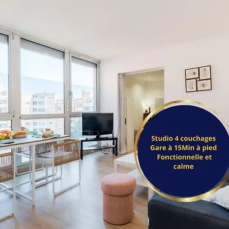 Les Minimes Lumiere 15 Min Train Station And Canal Du Midi Appartement Toulouse